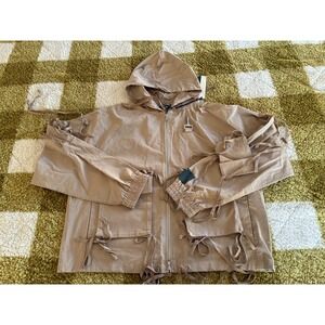 Reese Cooper Tan AW24 Utility Hooded Jacket XL New With Tags Made in USA